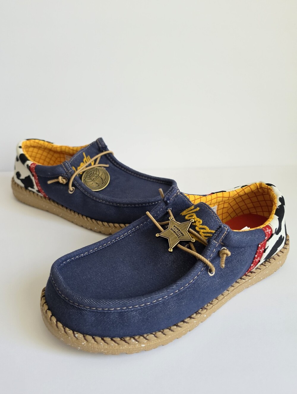 HEYDUDE x Disney Toy Story Sheriff Woody Wally Funk Slip-On Kids